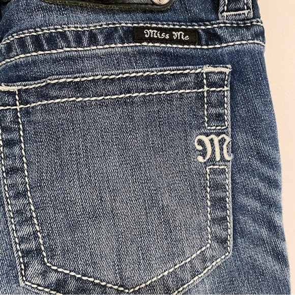 Miss Me | Mid Rise Skinny Jeans Stretch Cotton Blue Size 25 - Picture 5 of 7